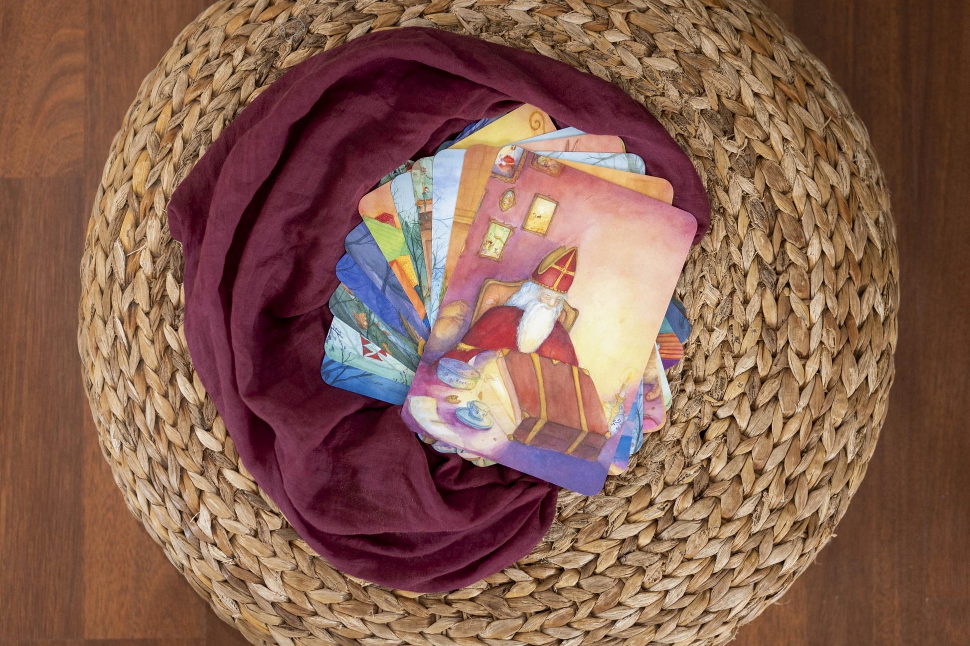 Anne illustraties - Sinterklaas vertelkaarten- set van 12 - A5