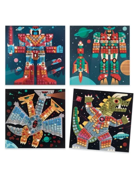 Djeco - Knutselpakket - mozaïek - Robots