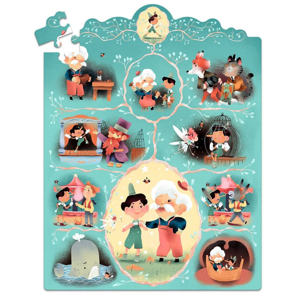 Djeco - Puzzel strip - Pinokkio