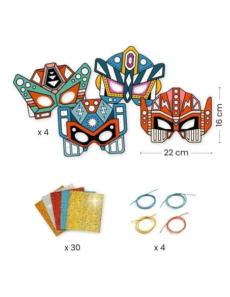 Djeco - Do it yourself - Maskers maken - Robot