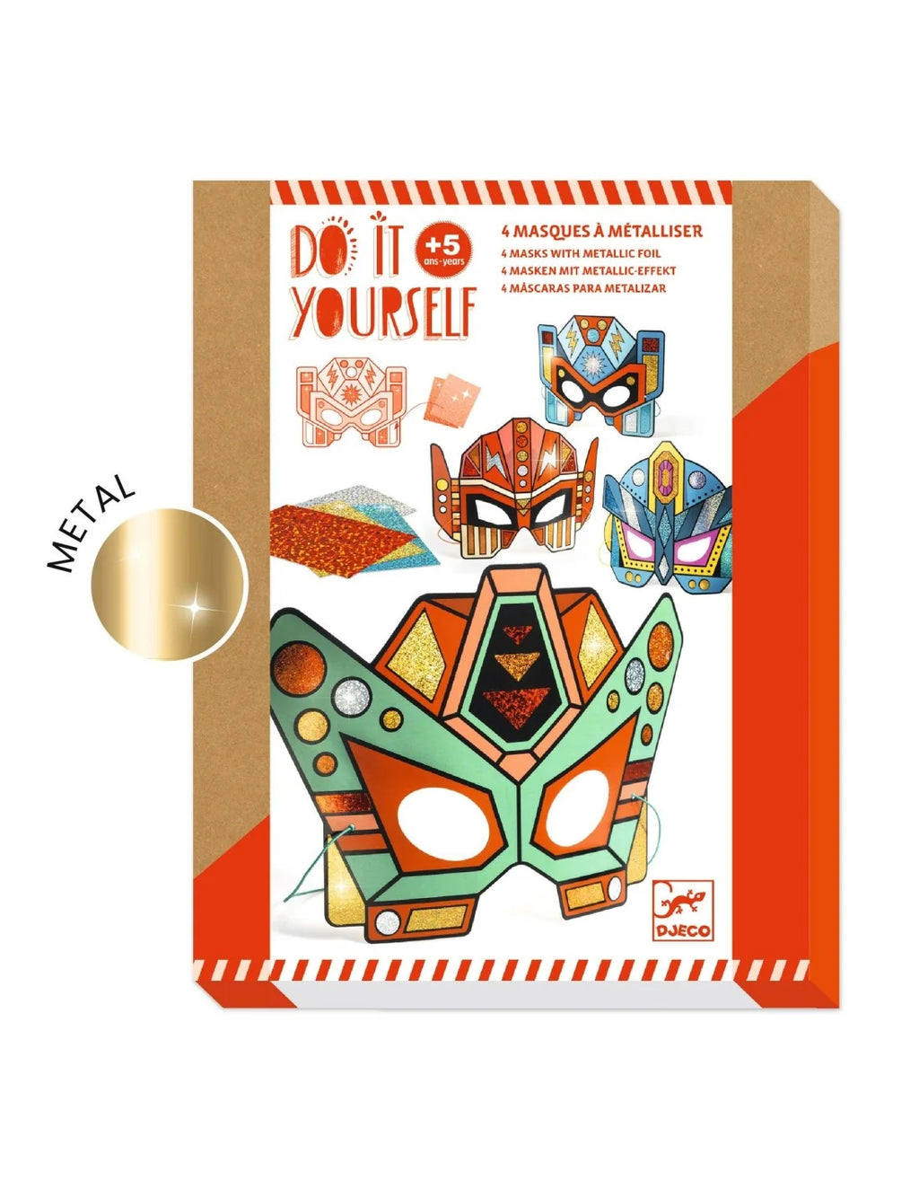 Djeco - Do it yourself - Maskers maken - Robot