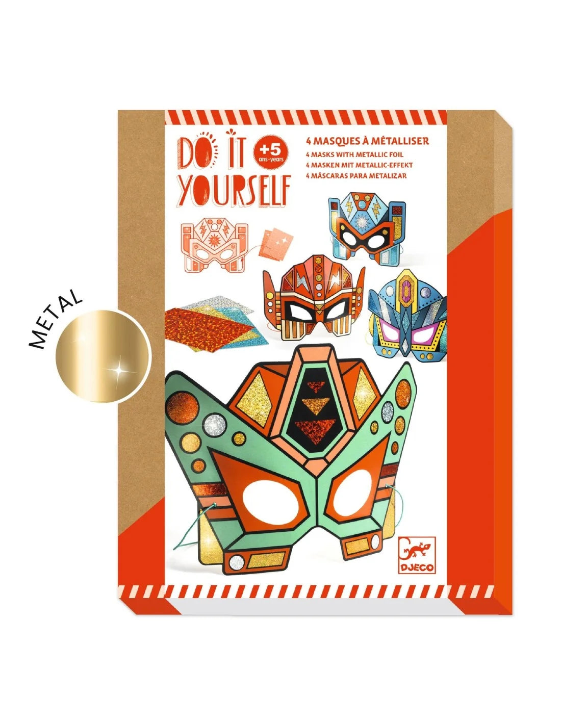 Djeco - Do it yourself - Maskers maken - Robot