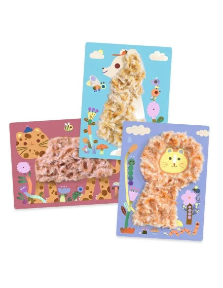 Djeco - Knutselpakket - Wol & Klittenband