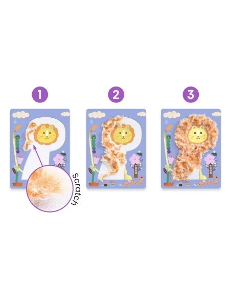 Djeco - Knutselpakket - Wol & Klittenband