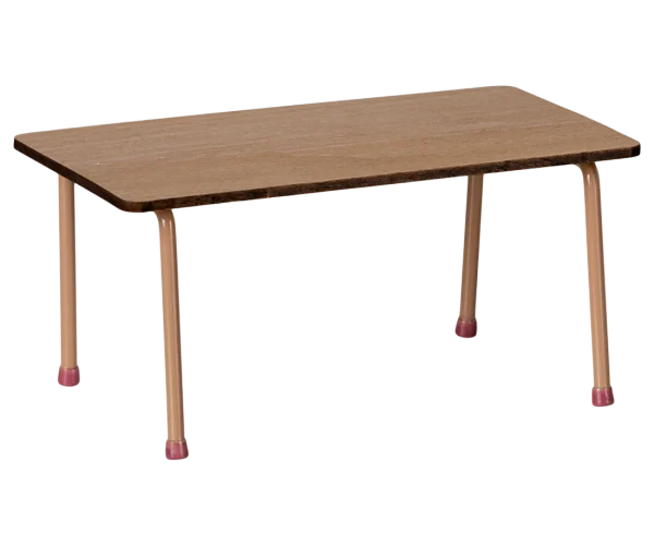 Maileg - Tafel en stoel set - Muis - Donker beige - Image 2