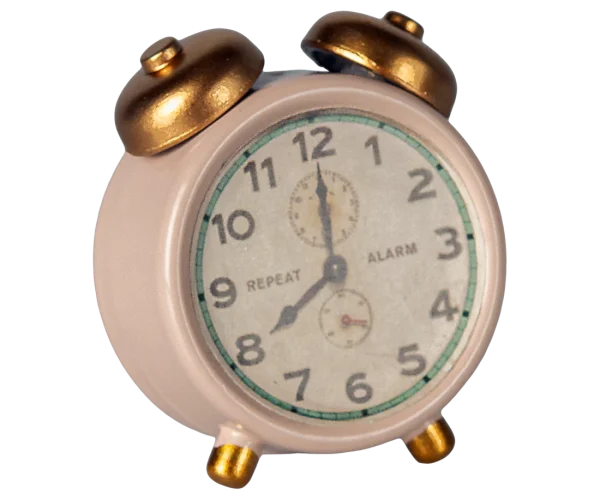 Maileg - Wekker - Muis - Beige - Image 3