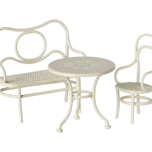 Maileg - Café set - Muis - Klein - Gebroken wit