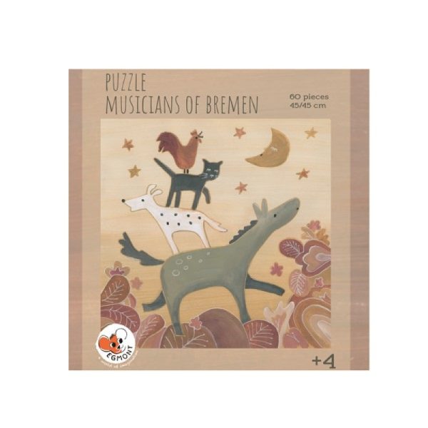 Egmont Toys - Puzzel - De Bremer muzikanten