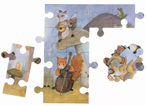 Egmont Toys - Puzzel - Muzikanten - Image 2