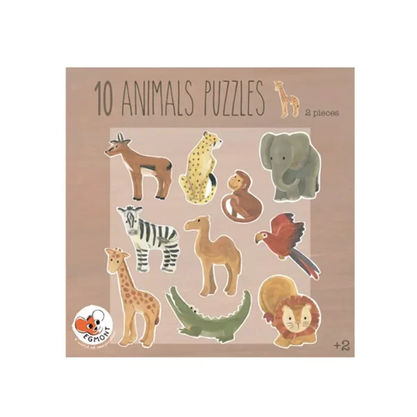 Egmont Toys - Puzzel - 10 Dieren