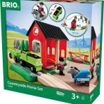 Brio - Treinset met paardenschuur - 33790