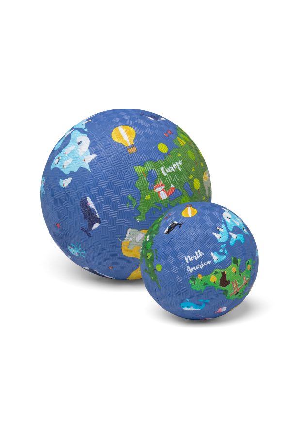 Kleine Bal - Wereld - 13cm
