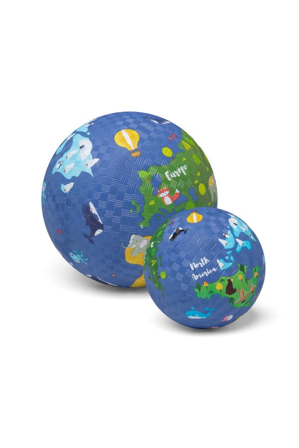 Kleine Bal - Wereld - 13cm