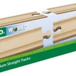 Brio - Medium Straight Tracks - 4x