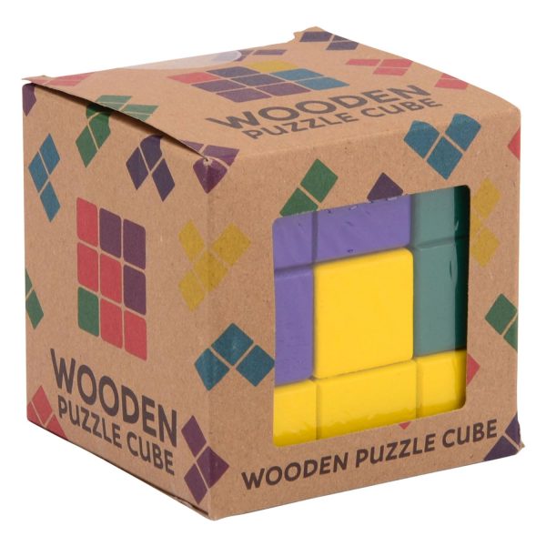Johntoy - Magische kubus puzzel - Hout - Image 2