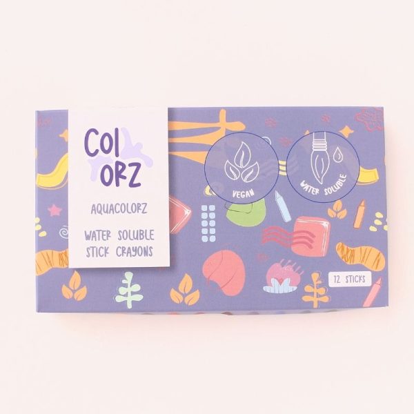 Colorz - Aquacolorz - Water Solluble Stick Crayons - Image 3