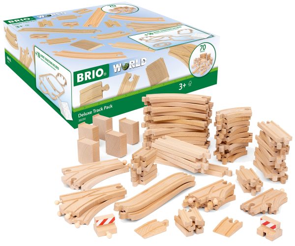 Brio - Deluxe Track Pack - 70 stuks