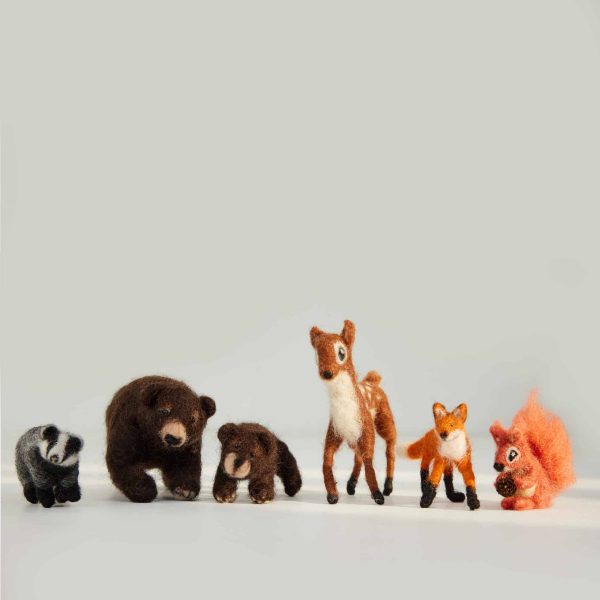 Meaningful Crafts - Prikviltpakket - Bosdieren