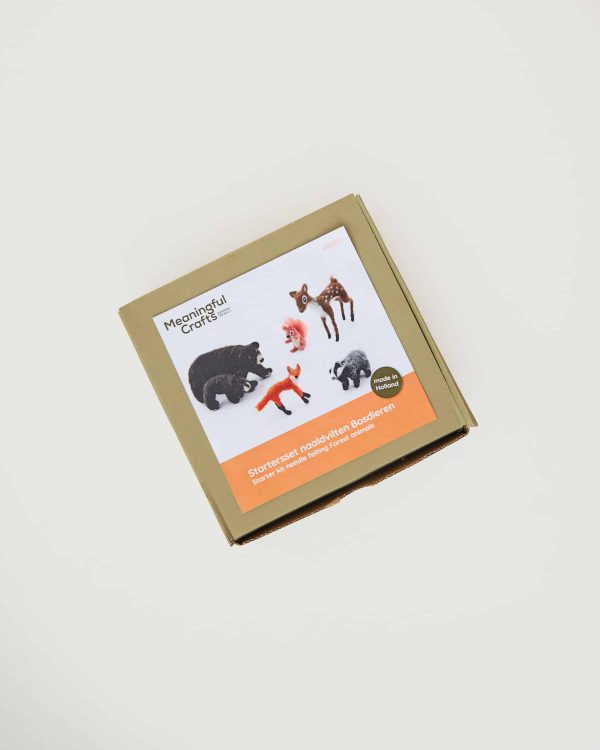 Meaningful Crafts - Prikviltpakket - Bosdieren - Image 3
