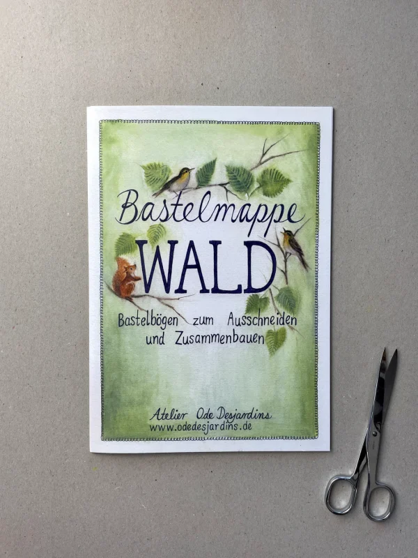 Ode Desjardins - Knutselmap - Bos