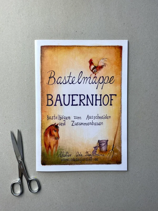 Ode Dejardins - Knutselmap - Boerderij