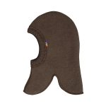 Joha merino wollen balaclava - donker bruin - 41cm - Wolfleece