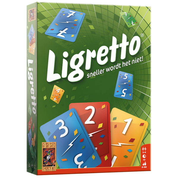 999Games - Kaartspel - Ligretto - Groen