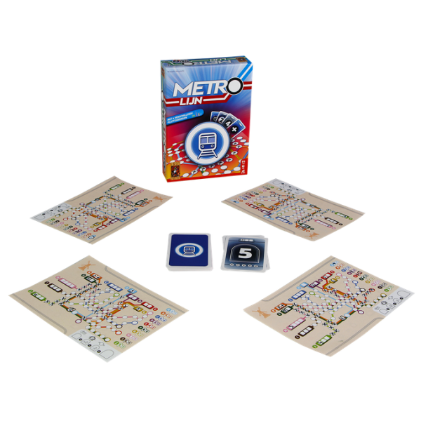 999Games - Kaartspel - Metrolijn - Image 2