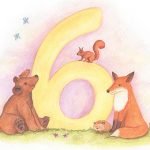 Ansichtkaart - Mijn Oogappeltje - Hoera je bent 6