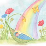 Ansichtkaart - Mijn Oogappeltje - Regenboogjongen