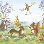 Ansichtkaart - Molly Brett - Pixie circus