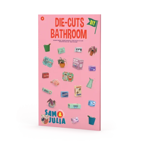 Het Muizenhuis - Sam en Julia - Decoratievellen - Badkamer