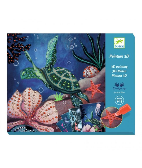 Djeco - 3D verven - Onder water