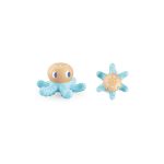 Djeco - Bijtring - BabySquidi - Hout/ zachte silicone