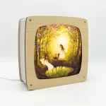 Houtlokael - Wissellamp - Premium met Dimmer