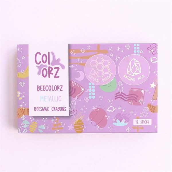 Colorz - Beeswax Crayons - Metallic - Image 3