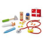 Viga Toys - Dokterskofferset - Hout - 10 delig