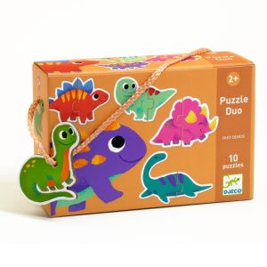Djeco - Duo puzzeltje - Dino's