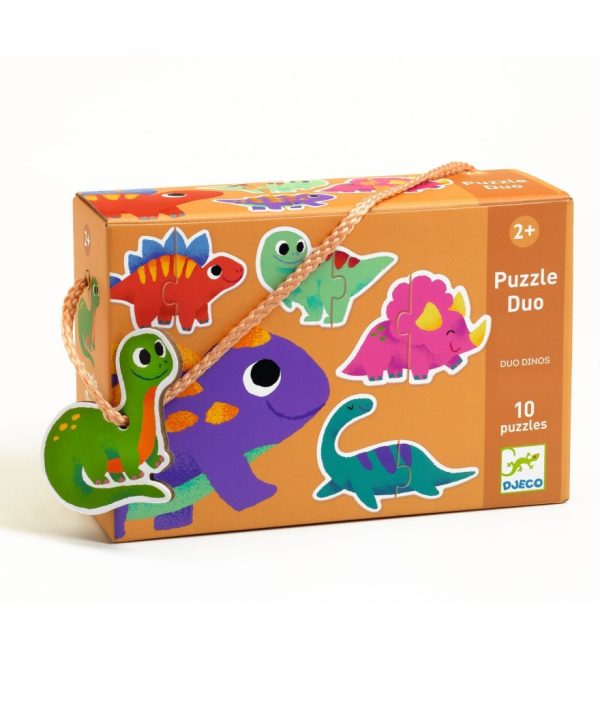 Djeco - Duo puzzeltje - Dino's