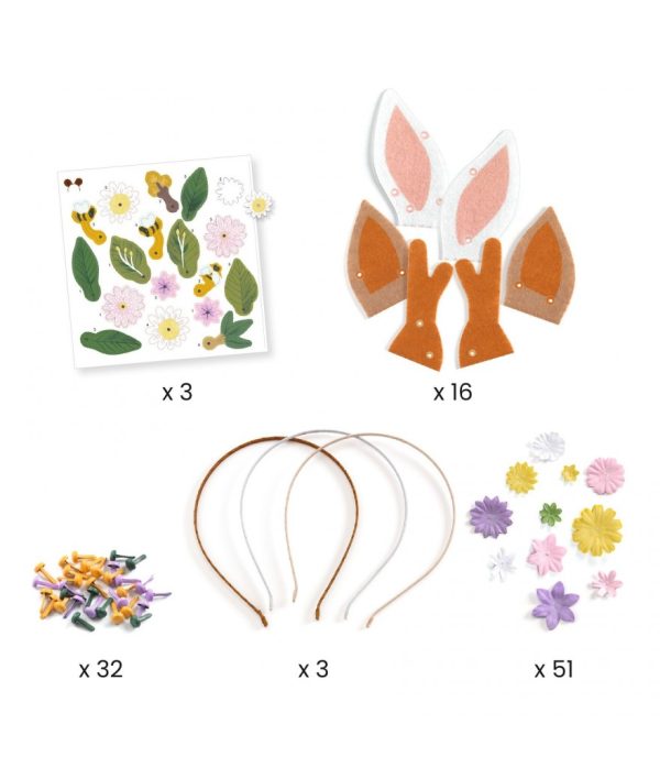 Djeco - DIY haarbanden - Flower friends - Image 2