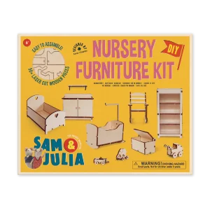 Het Muizenhuis - Sam en Julia - Meubelkit - Babykamer