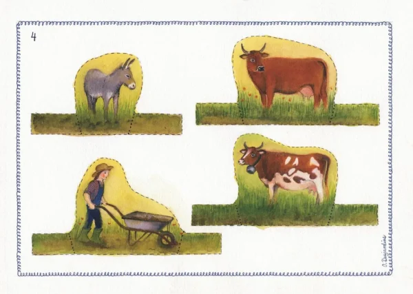 Ode Dejardins - Knutselmap - Boerderij - Image 2
