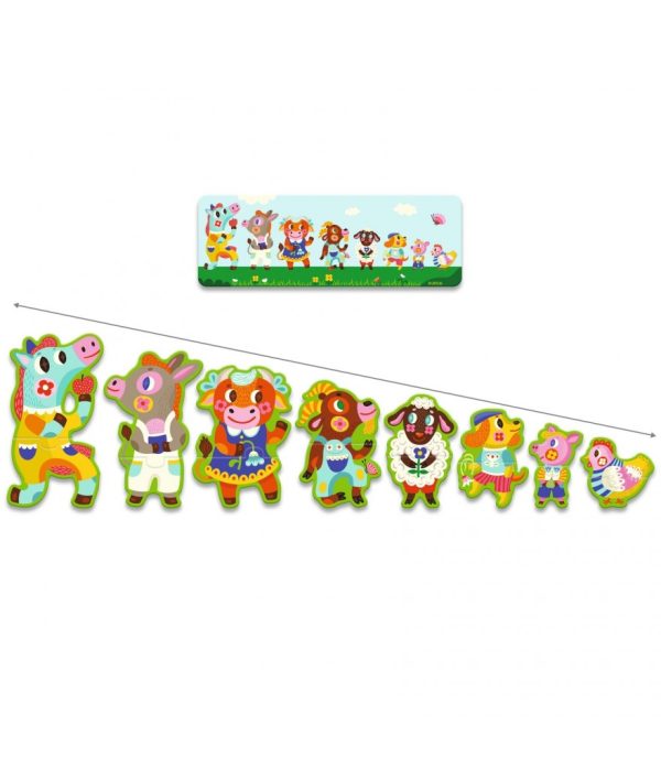 Djeco - Legpuzzel - Groot & Klein Boerderij 3+ - 16st. - Image 2