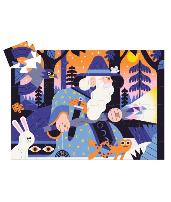 Djeco - Silhouettepuzzel - De Tovenaar - Image 2