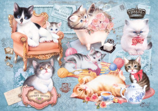 Tuckers fun factory - XXL Puzzel - Home sweet home - 100st. XXL