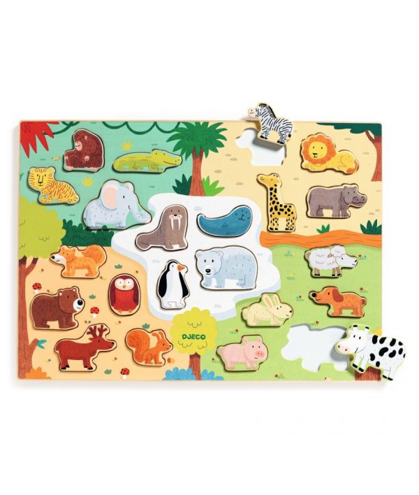 Djeco puzzel - Dieren