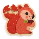 Djeco - Houten puzzeltje - Noot