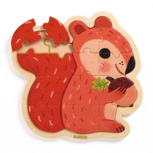 Djeco - Houten puzzeltje - Noot