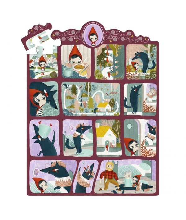 Djeco - Story Puzzel - Roodkapje - Image 2