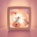 Bijdehansje - Wisselplaat voor in lamp - Vlinder feetjes